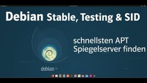 Debian stable/testing/sid schnellsten APT Mirror / Spiegelserver herausfinden und einbinden
