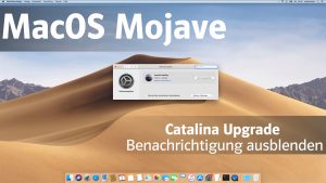 macOS Mojave: Catalina Upgrade Hinweis ausblenden
