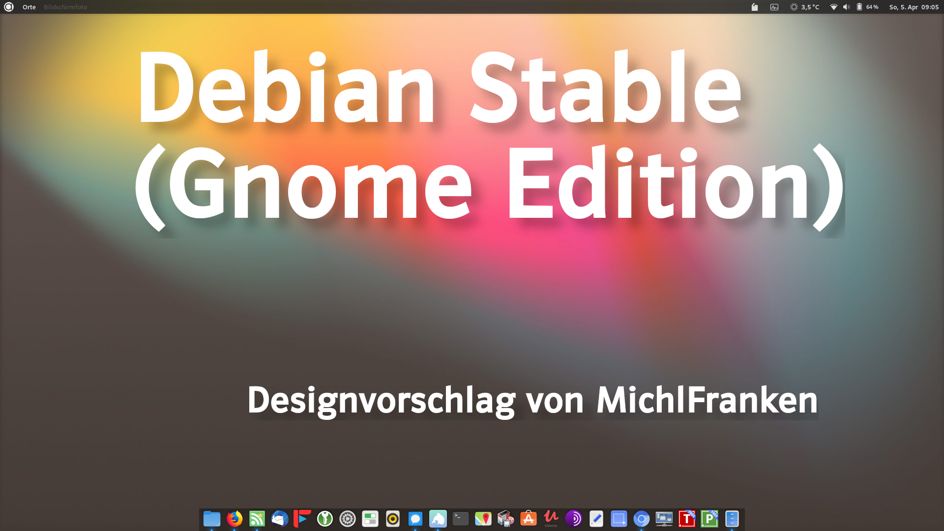 Debian Stable: Desktop Design nach meinem Geschmack