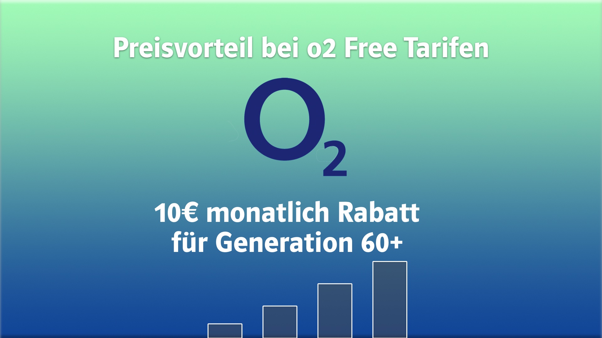 o2 bietet Kunden ab 60 Jahren dauerhaft 10 Euro Rabatt