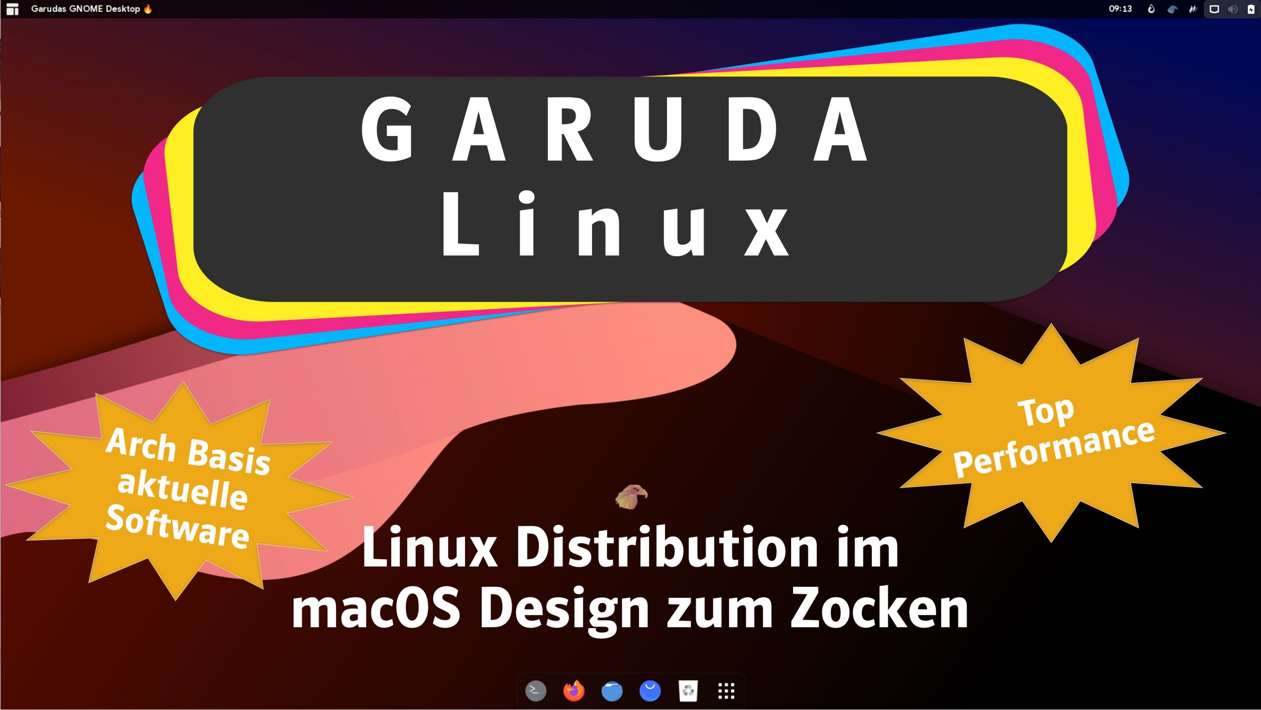 Garuda Linux – Linux Distro auf Arch Basis im macOS Design zum Zocken