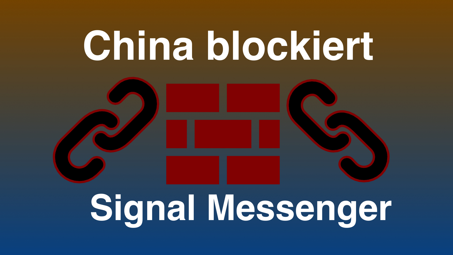 Signal Messenger wird in China blockiert