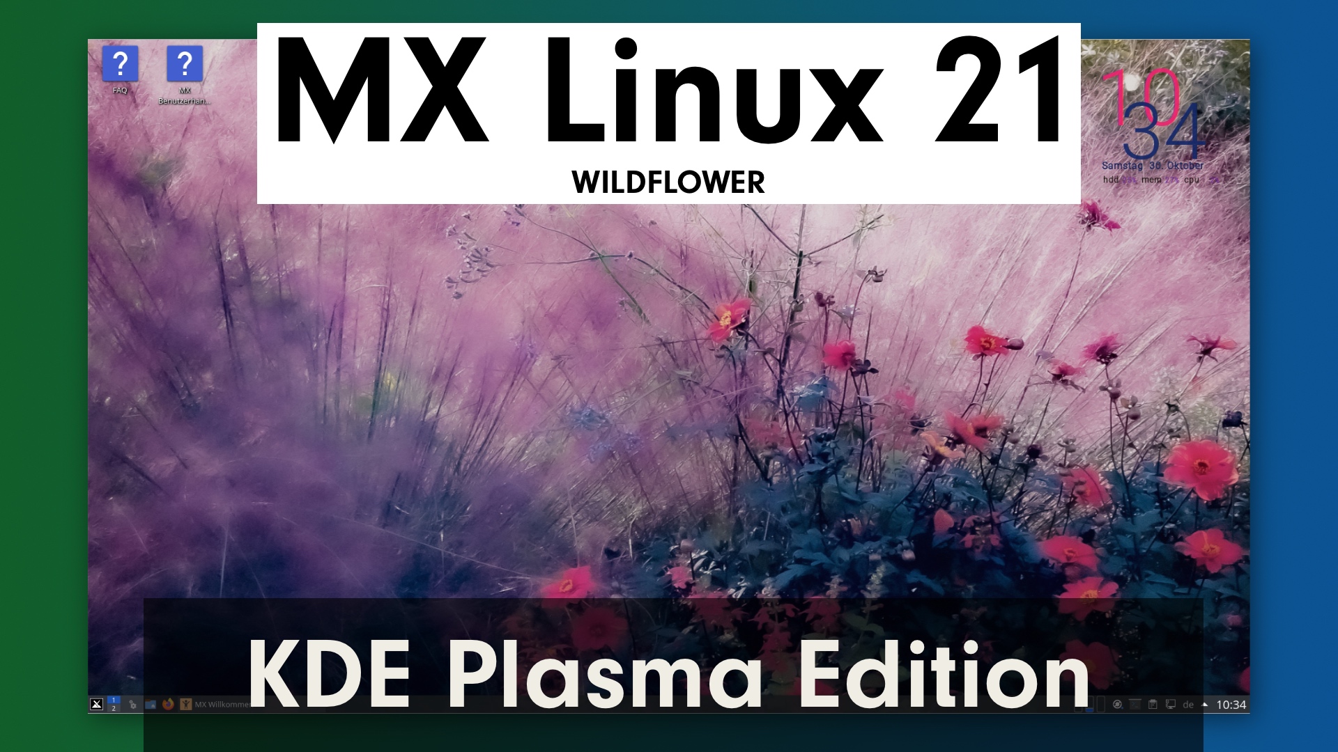 MX Linux 21 Wildflower: Test der KDE Edition