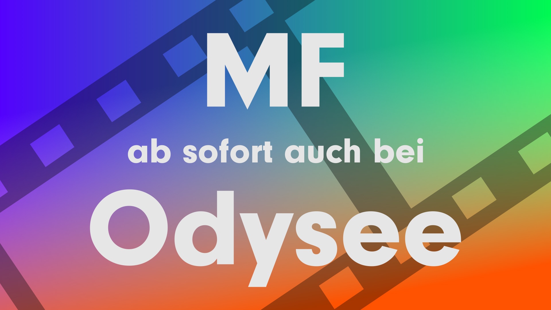 In eigener Sache: MF jetzt auch bei Odysee